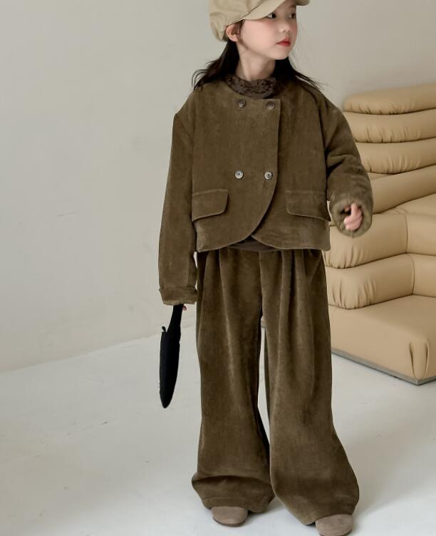 2024秋冬新品★子供服　セットアップ★100cm〜160cm