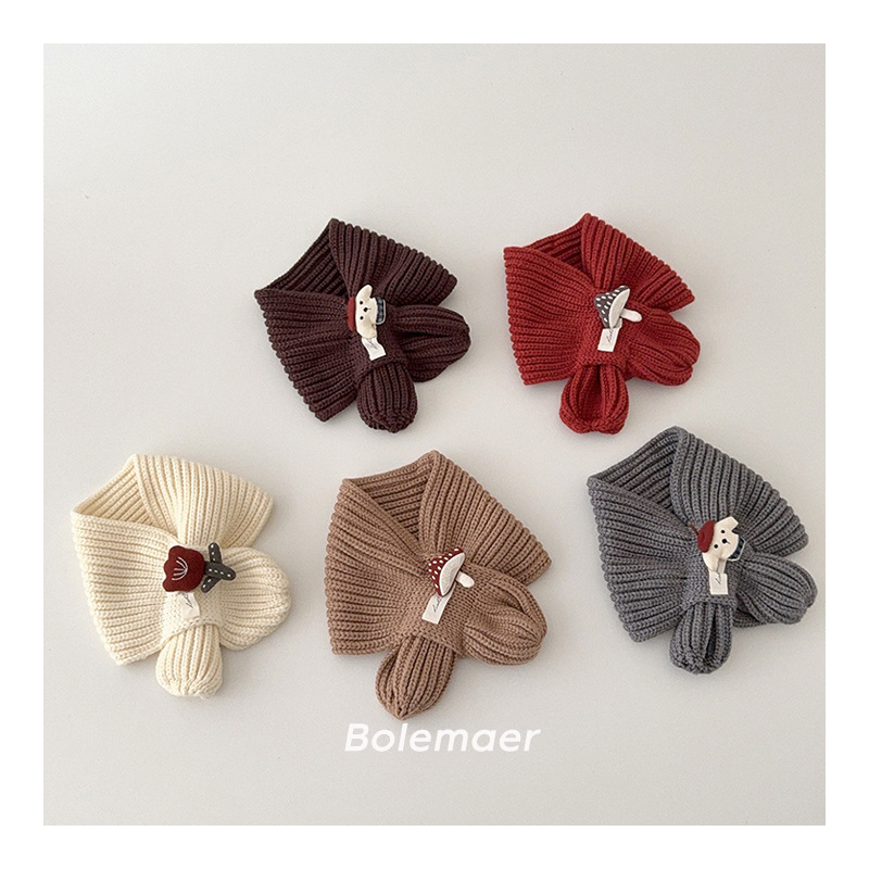 「2024」★子供用★マフラー★防寒★襟巻き★ネックウォーマー★キッズ★暖かい★6色