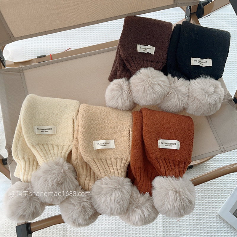 「2024」★子供用★マフラー★防寒★襟巻き★ネックウォーマー★キッズ★暖かい★10色