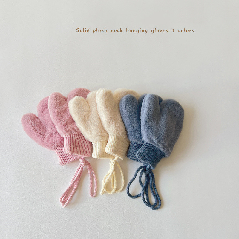 2024秋冬★手袋★子供用手袋★男女兼用★防寒★キッズ★暖かい★7色