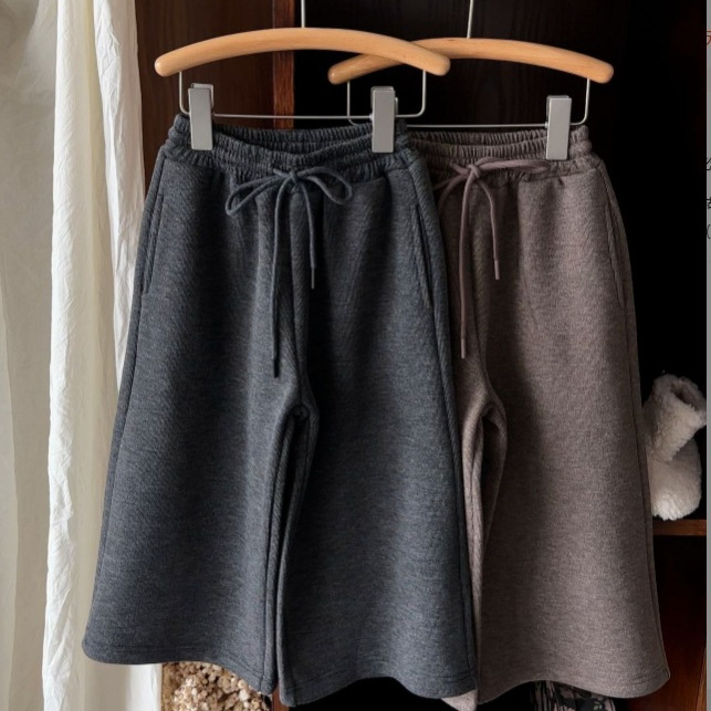 2024秋冬新品★子供服　裏起毛　ズボン★100cm〜160cm 2色