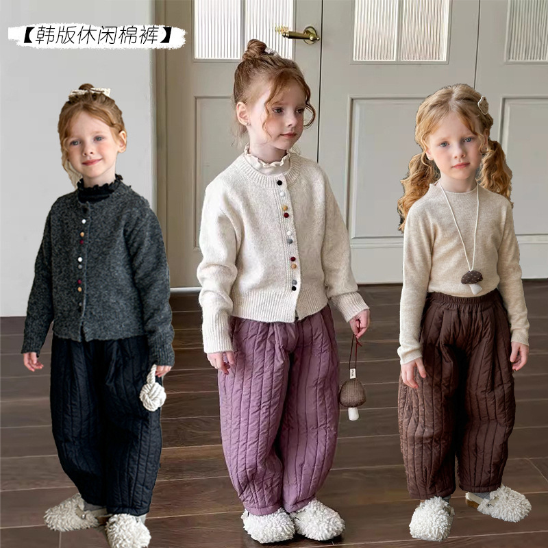 「2024」子供服★ズボン★ボトムス★韓国風子供服★3色90cm〜150cm