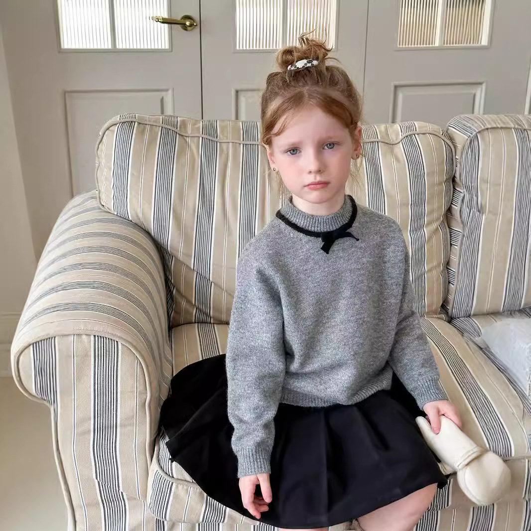 「2024」子供服★トップス★ニット★セーター★韓国風子供服★90cm〜150cm