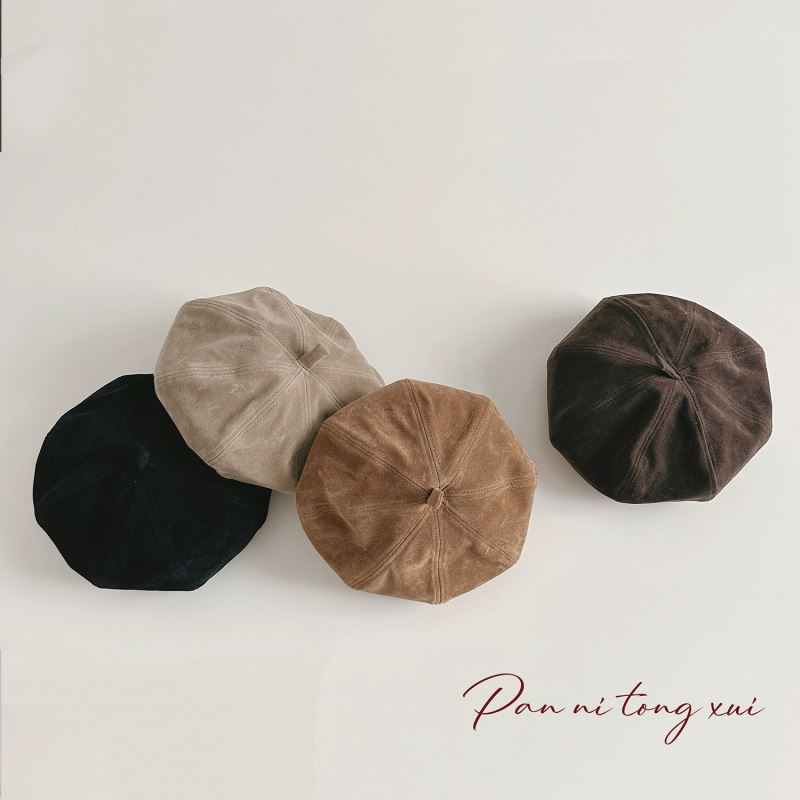 「2024」子供用★帽子★ベレー帽★キッズ★カジュアル★4色