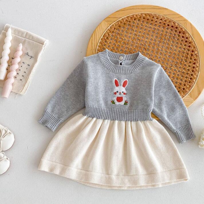 「2024」子供服★ワンピース★長袖★韓国風子供服★可愛い★73cm〜110cm