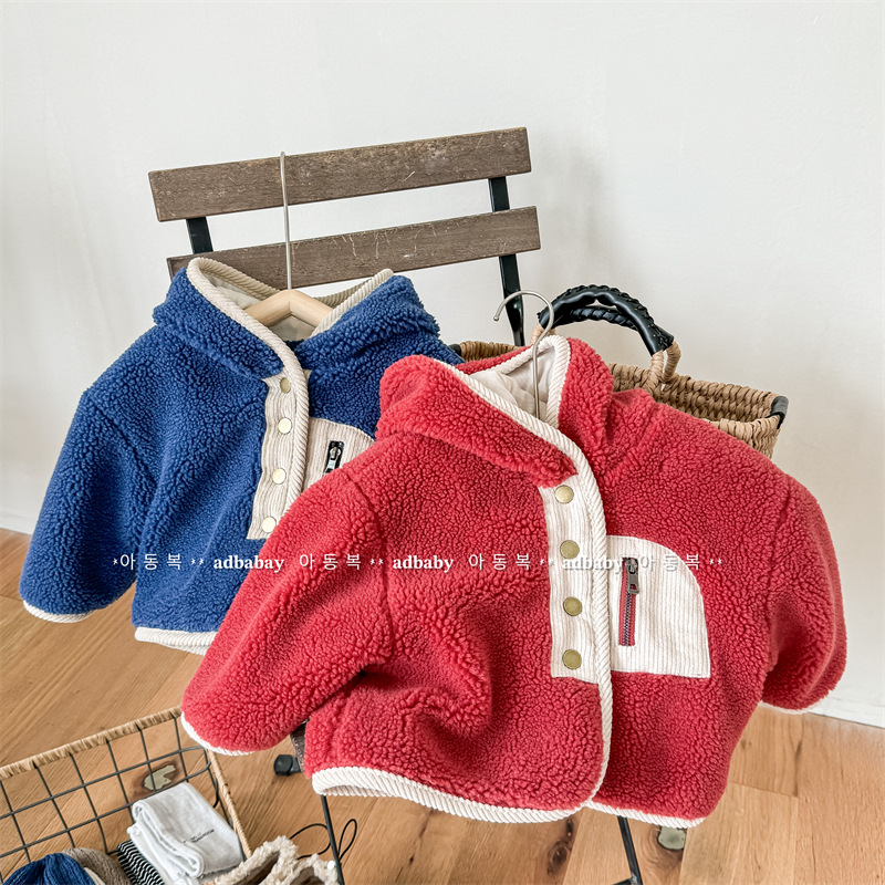 「2024」子供服★トップス★コート★韓国風子供服★2色80cm〜130cm