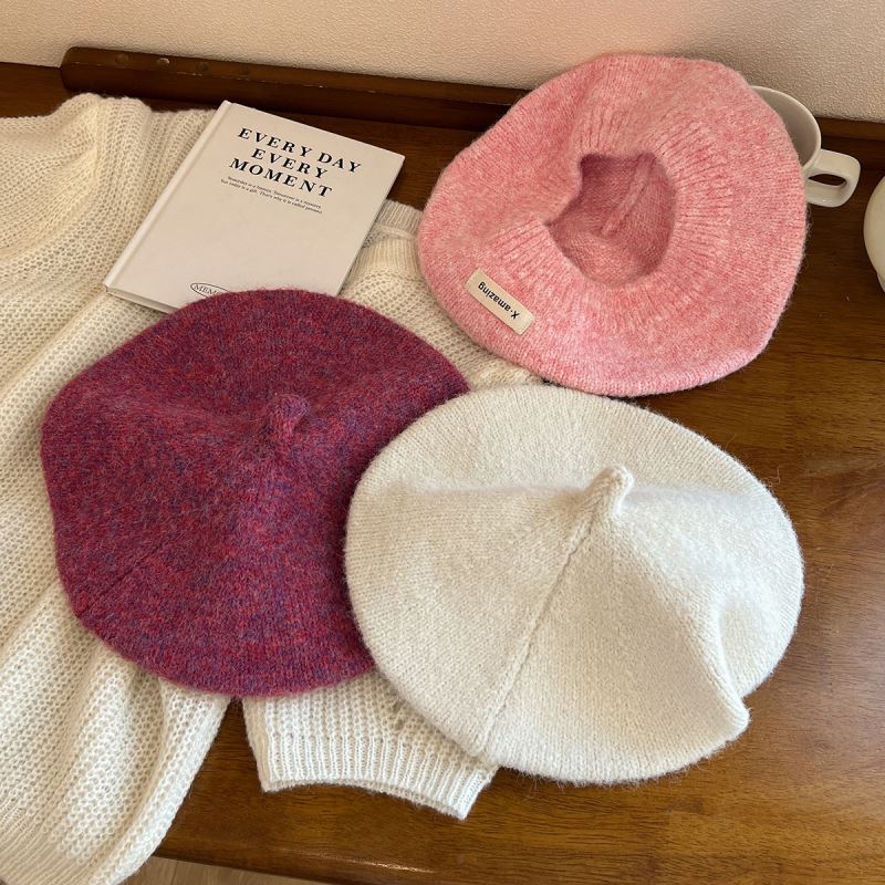 2024年新品★子供用&大人向け★帽子　ベレーハット★ 8色