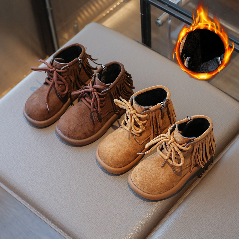 「2024」靴★子供靴★キッズ靴★シューズ★キッズ★ショートブーツ★2色23#〜34#