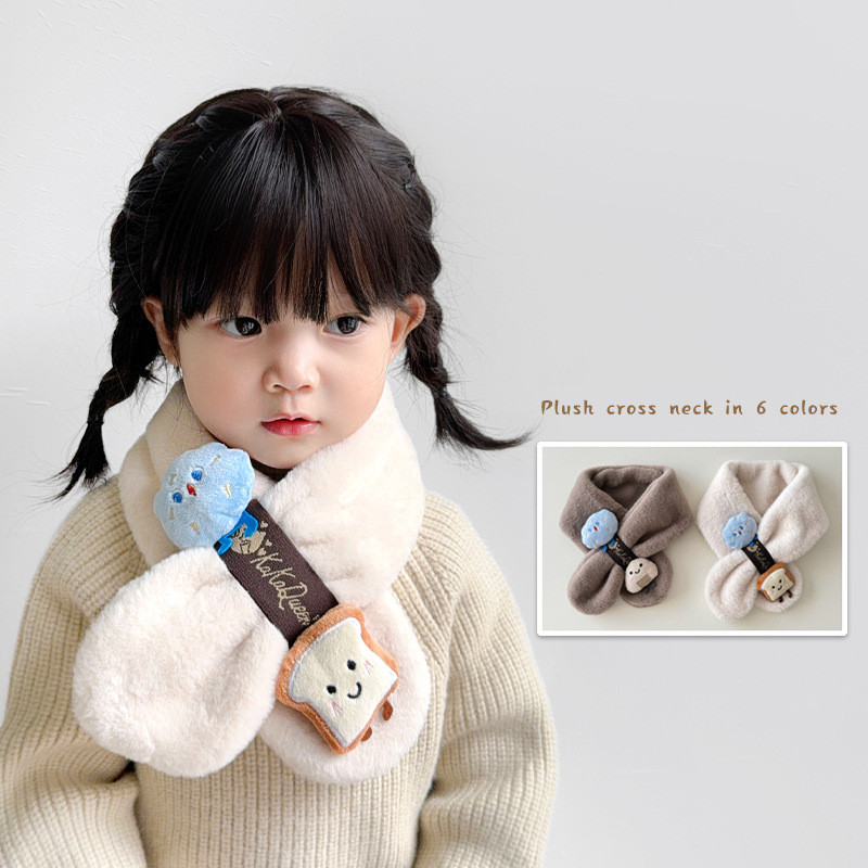 「2024」★子供用★マフラー★防寒★襟巻き★ネックウォーマー★キッズ★暖かい★6色