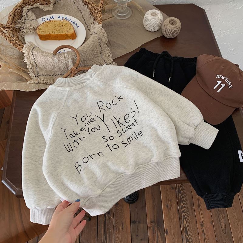 2024★秋冬新作★韓国風子供服★トレーナー★90cm〜140cm