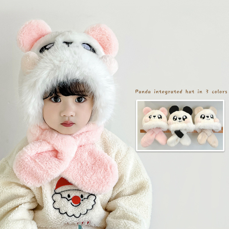 「2024」子供用★帽子★マフラー★耳カバー★防寒★キッズ★暖かい★3色