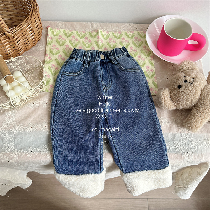 「2024」子供服★ズボン★ボトムス★ジーンズ★韓国風子供服★80cm〜130cm