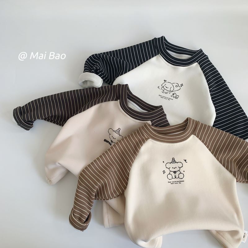 2024秋冬新品★子供服　トップス★90cm〜140cm 3色