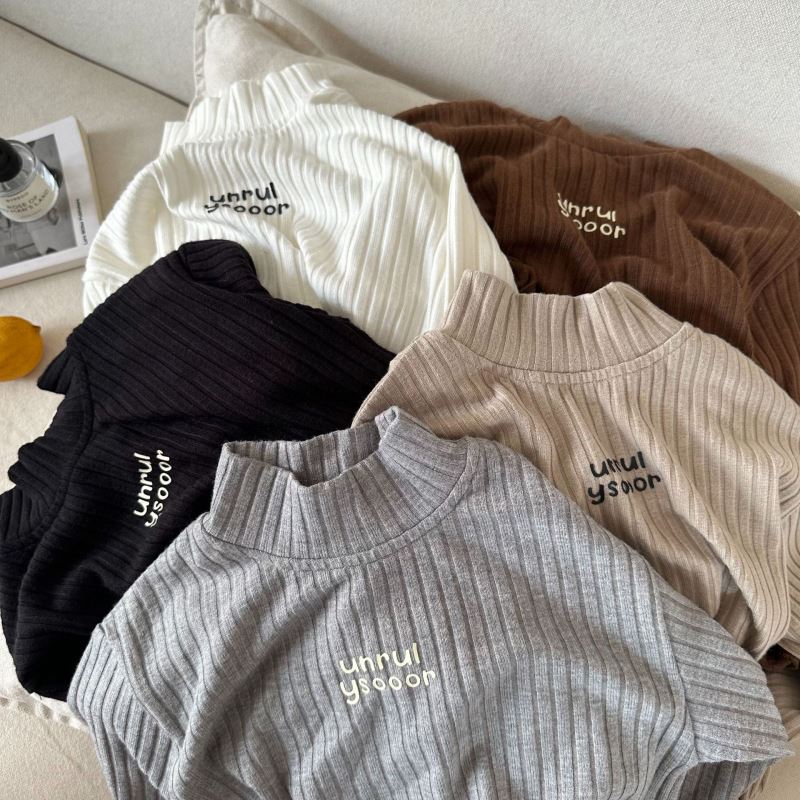 2024秋冬新品★子供服　トップス　インナー★90cm〜140cm 5色