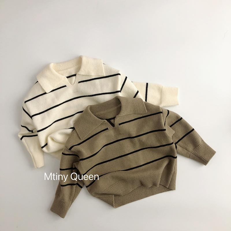 2024★秋冬新作★韓国風子供服★セーター★80cm〜130cm 2色