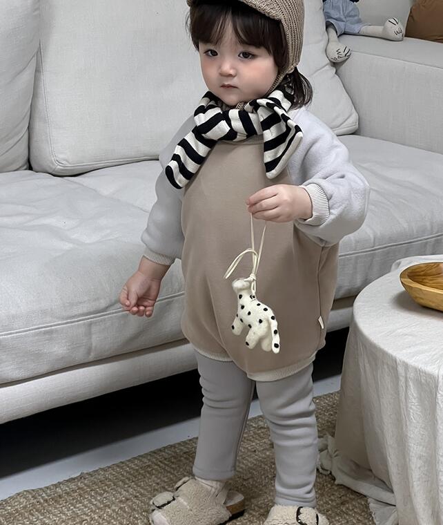 2024秋冬新品★ベビー服　ロンパース&レギンス★66cm〜100cm 2色