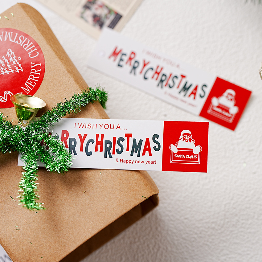 新作★人気商品★DIY包装用品　プレゼントカード★クリスマスカード★