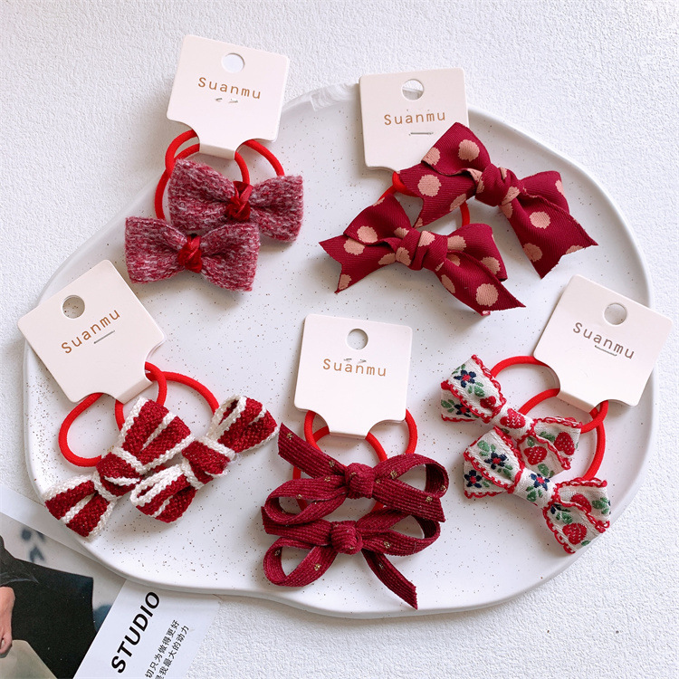 髪飾り★まとめ髪用★ヘアアクセサリー★子供用★ヘアゴム★可愛い