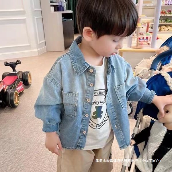 2024★春秋新作★韓国風子供服★シャツ★80cm〜150cm