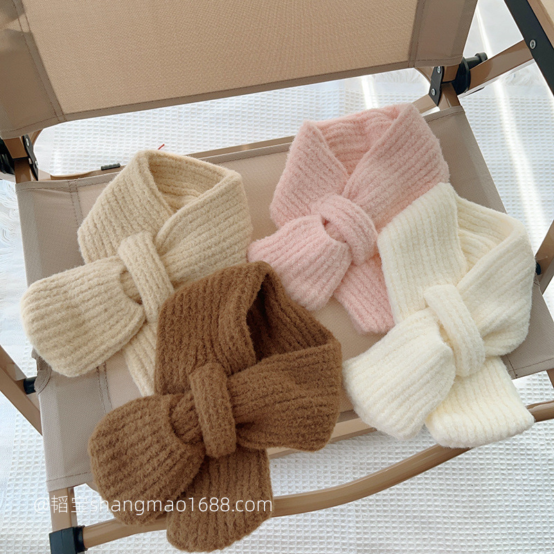 「2024」★子供用★マフラー★防寒★襟巻き★ネックウォーマー★キッズ★暖かい★4色