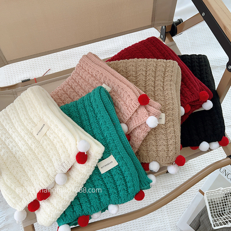 「2024」★子供用★マフラー★防寒★襟巻き★ネックウォーマー★キッズ★暖かい★6色