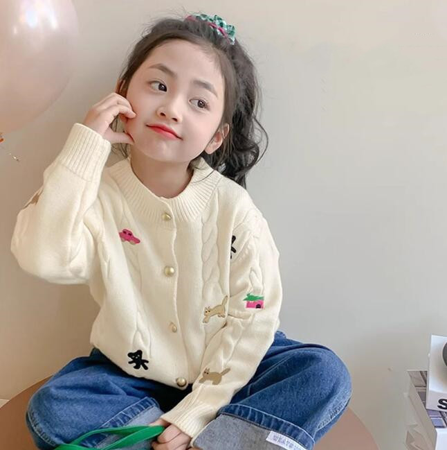 「2024」子供服★トップス★ニット★セーター★カーディガン★韓国風子供服★100cm〜150cm