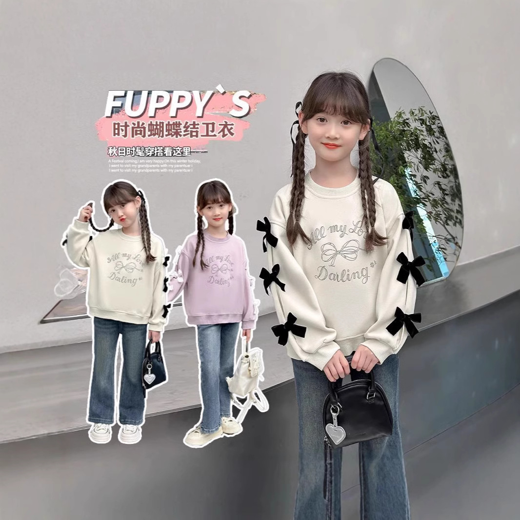 春秋新品★子供服　トレーナー　トップス★100cm〜160cm 2色