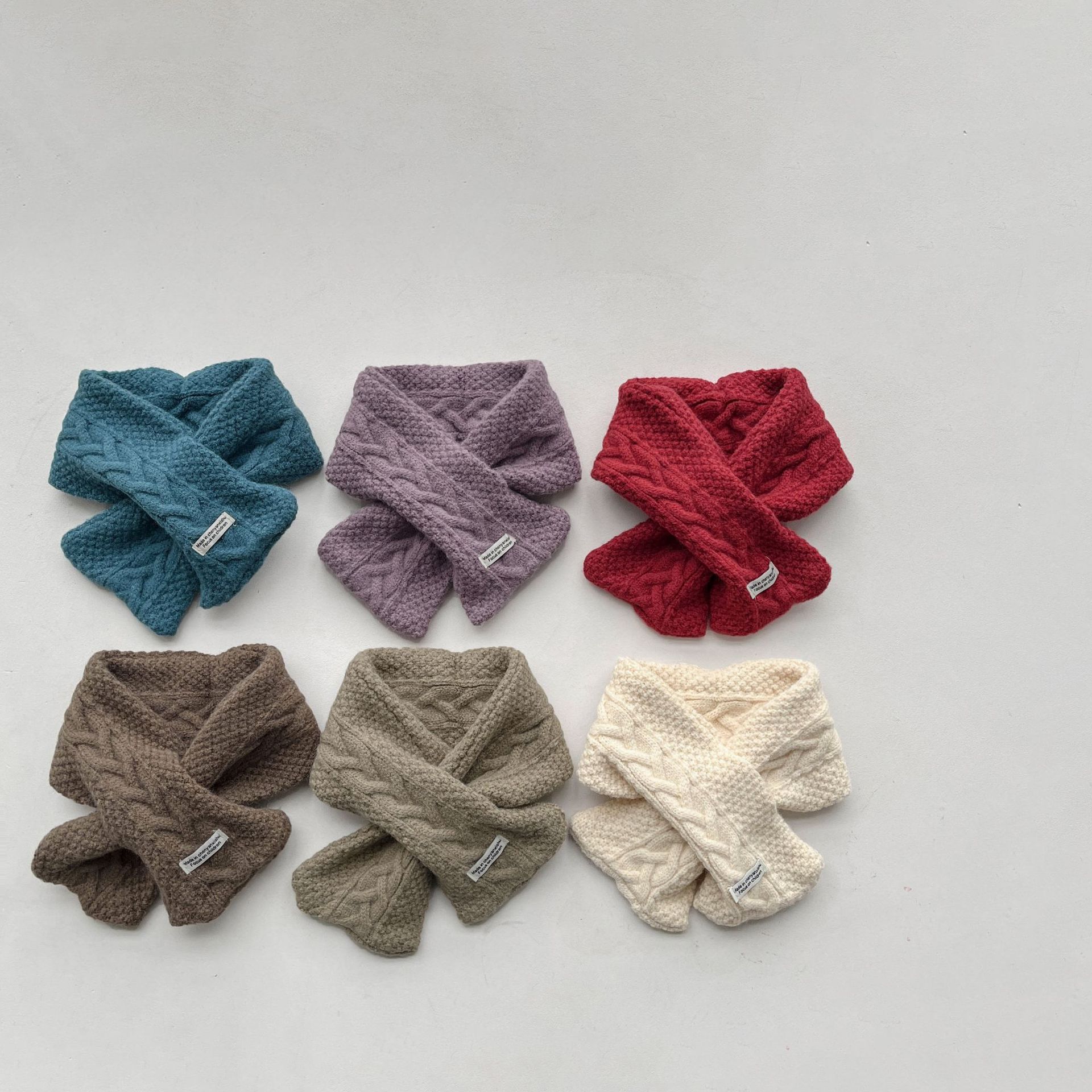 2024新品★子供用★快適マフラー★6色