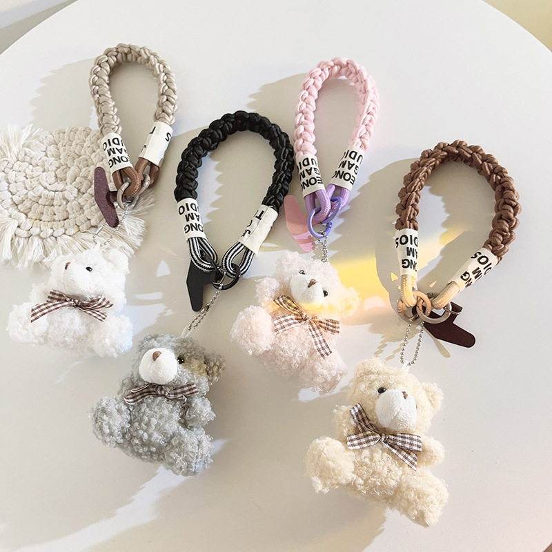 ★可愛いキーホルダー　携帯装飾品★ぬいぐるみキーチェーン★4色