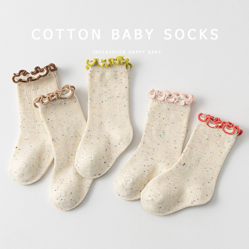 2024★秋冬新作★キッズ靴下★ソックス★S/M/L 5色