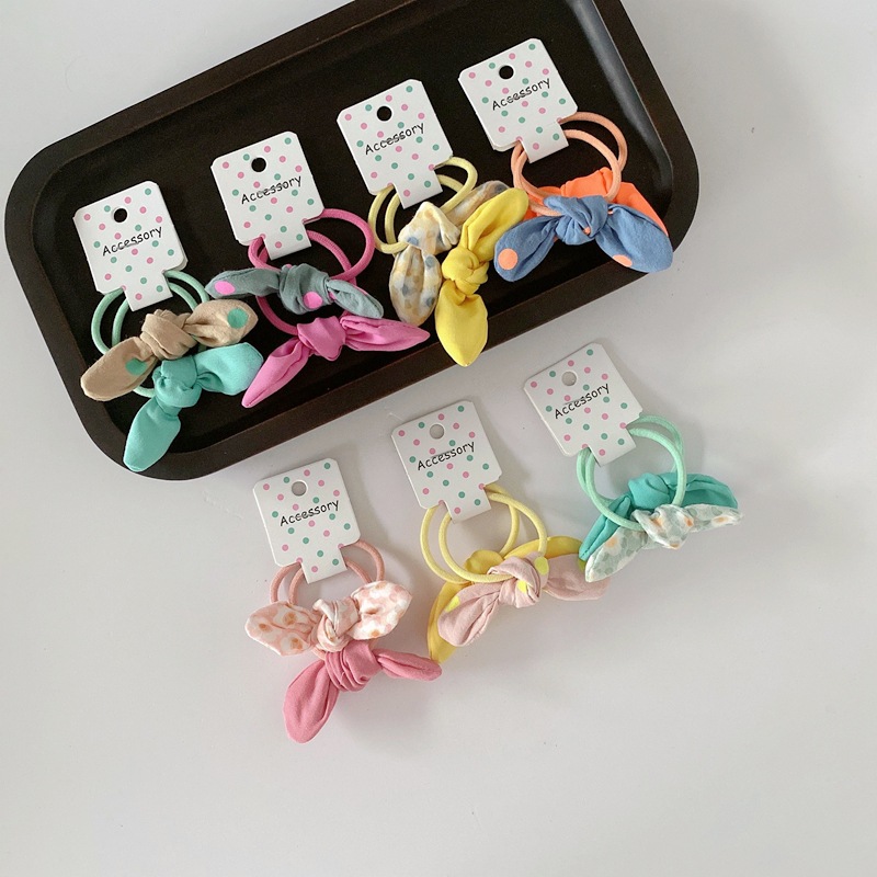 雑貨★子供用髪飾り　ヘアバンド　ヘアゴム★アクセサリー★7色