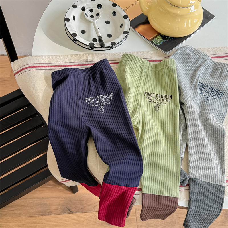 2024★春秋新作★韓国風子供服★ズボン★80cm〜130cm 3色