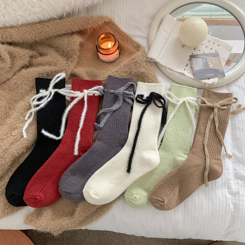 「2024」靴下★レディース★ソックス★大人用★女性用靴下★可愛い★6色