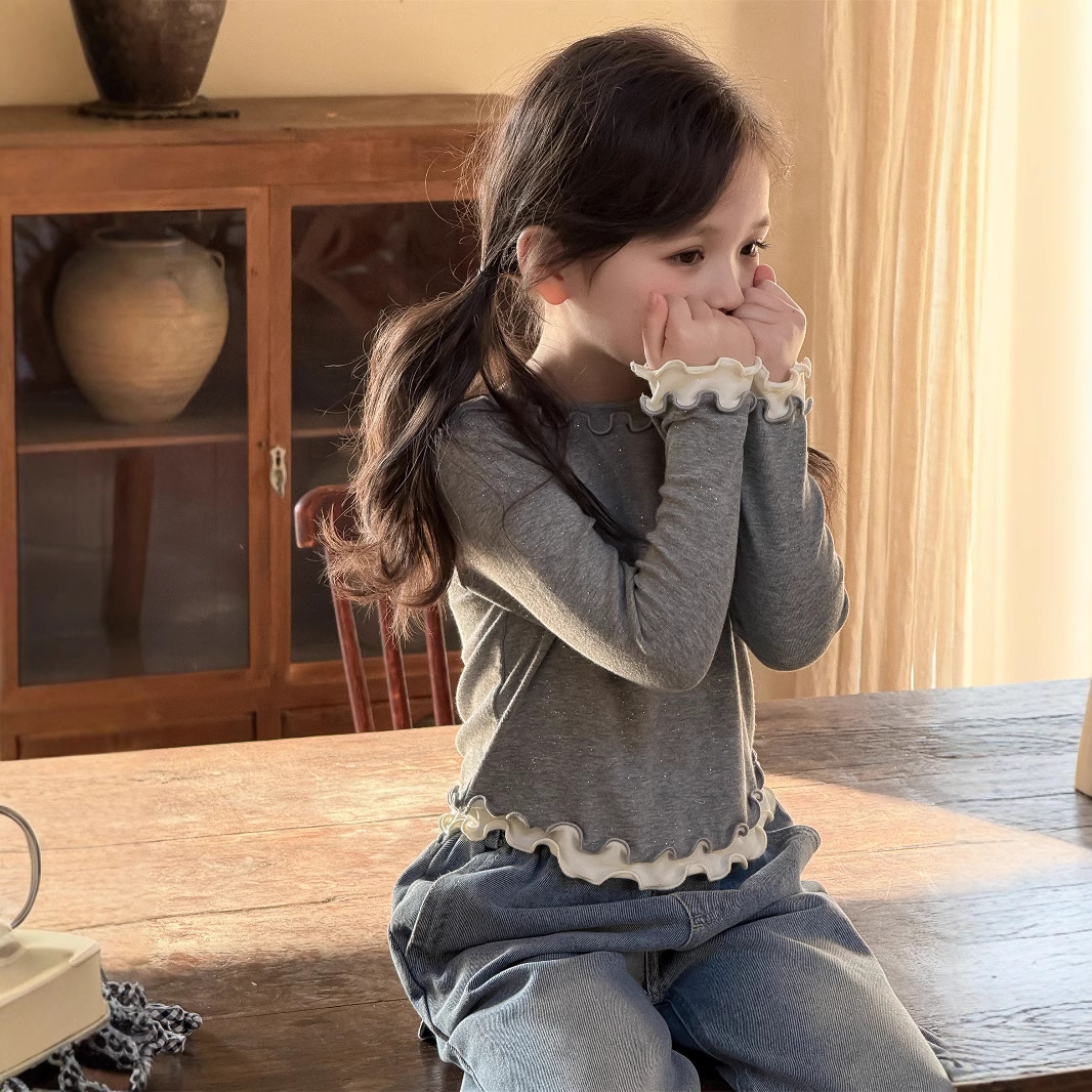 2025春新作TM★子供服　トップス★90cm〜150cm 4色