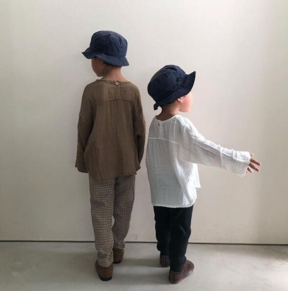 2025新作DB★子供服　トップス　シャツ★80cm〜130cm 2色