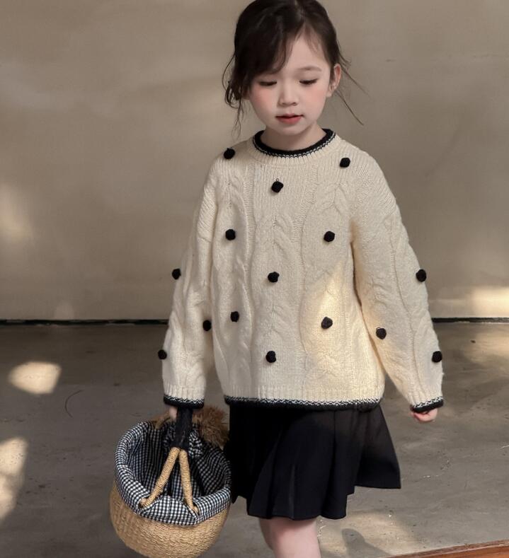 2025春新作TM★子供服　セーター★90cm〜150cm