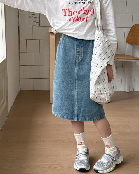 2025新品JM★子供服　デニムスカート★110cm〜160cm