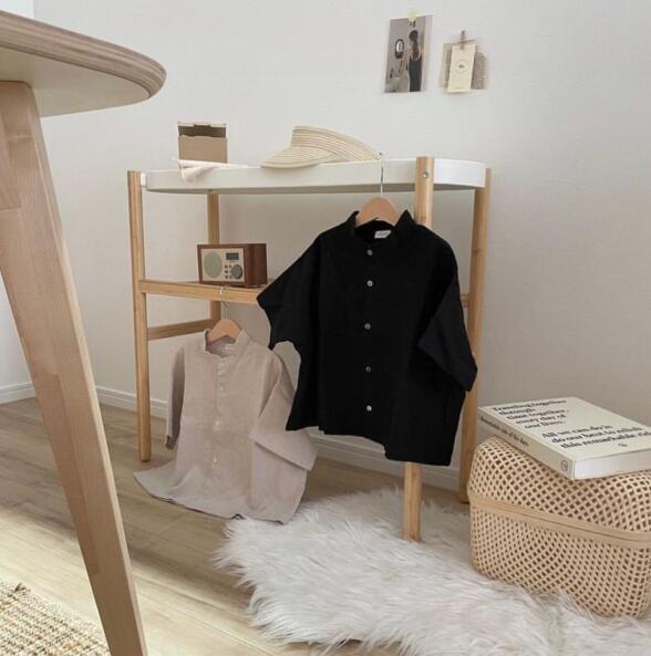 2025★夏新作★韓国風子供服★シャツ★90cm〜130cm 2色