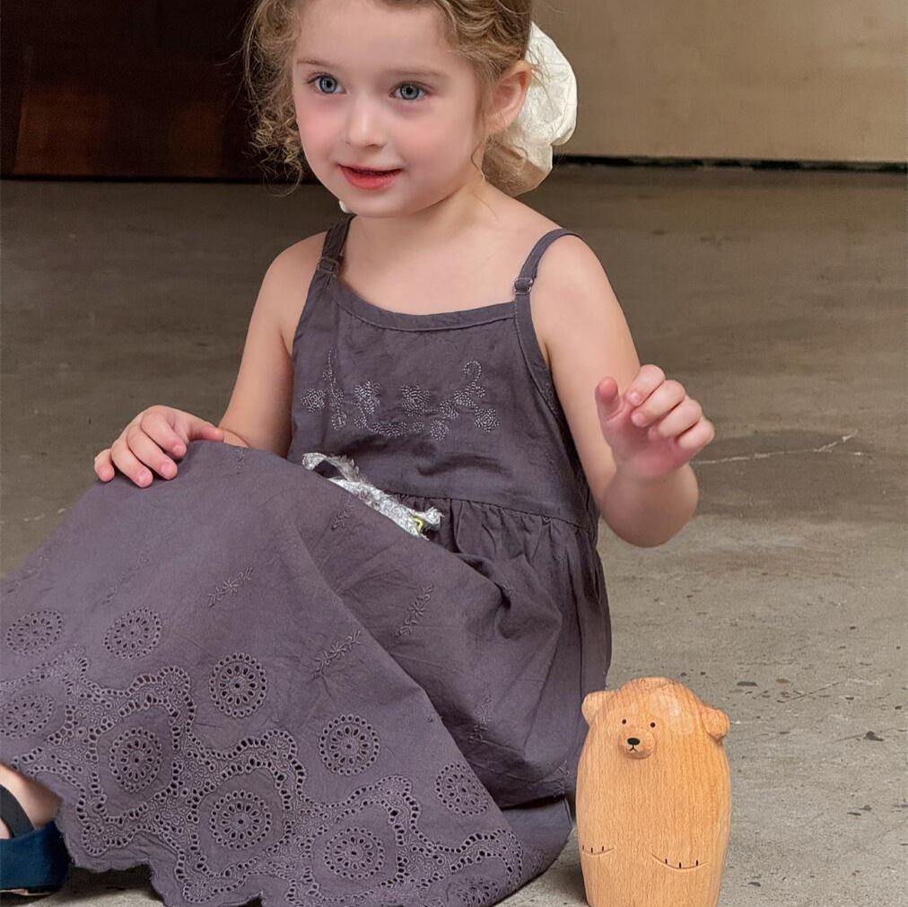 2025春新作J★子供服　ワンピース★90cm〜140cm 2色