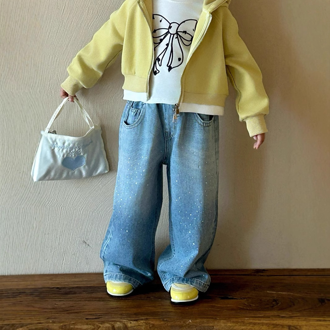 2025新入荷★子供服　デニムズボン★90cm〜140cm