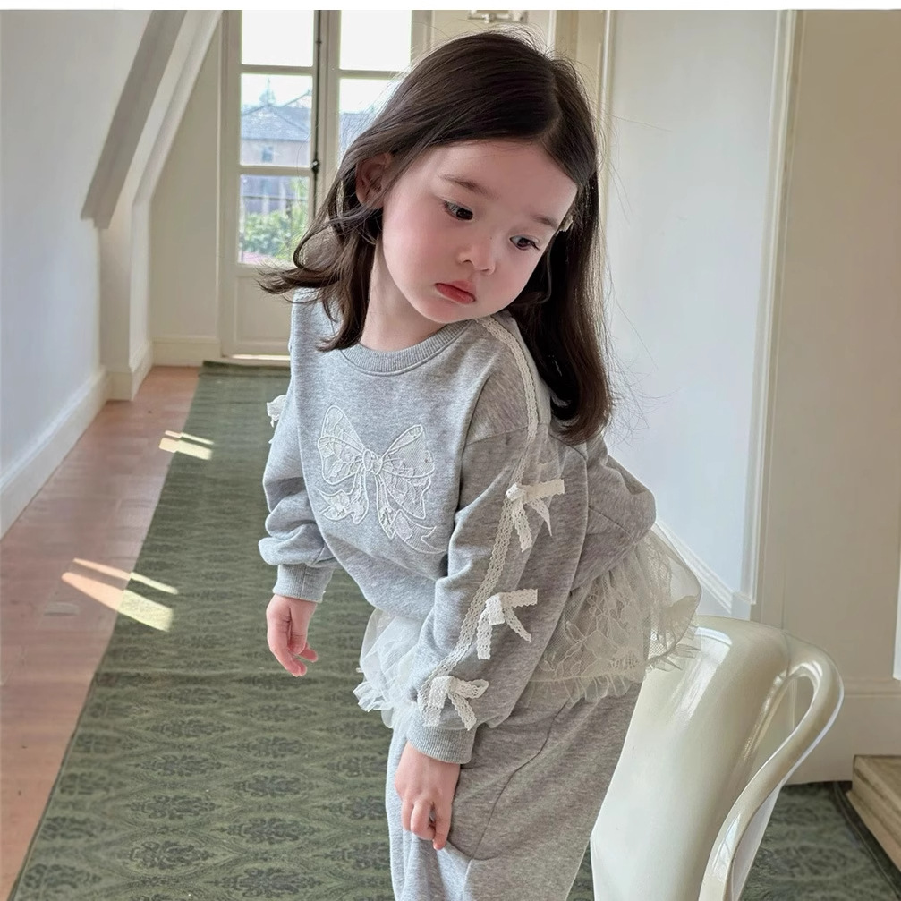 2025★春秋新作★韓国風ベビー服★トップス★ズボン★80cm〜130cm 2色