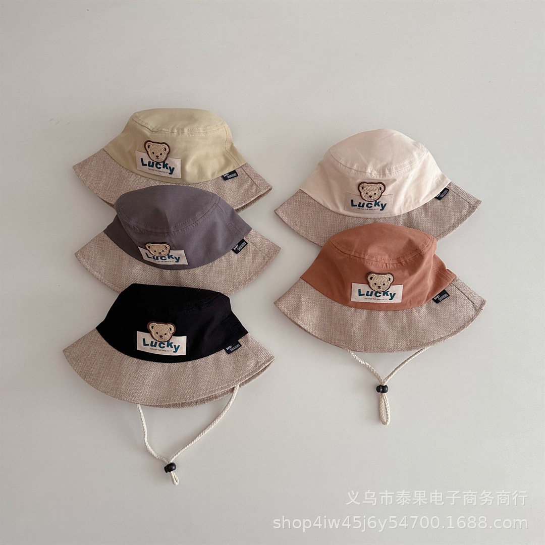 「2025」子供用★帽子★キャップ★ベビー★バケットハット★可愛い★5色