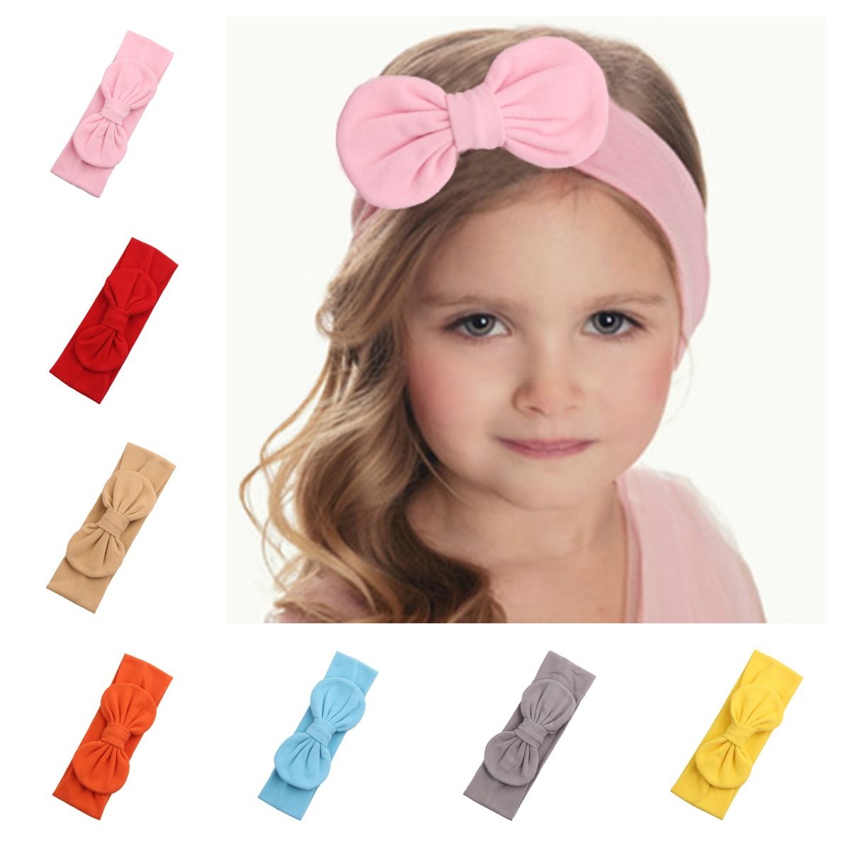 ベビー用★ヘアバンド★髪飾り★子供用★ヘアアクセサリー★可愛い★10色