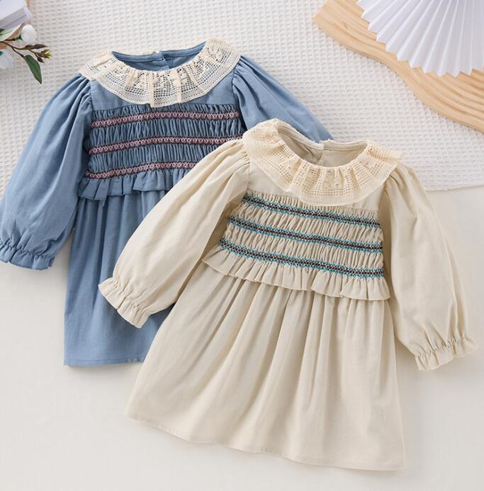 2025新入荷★子供服　ワンピース★80-130　2色