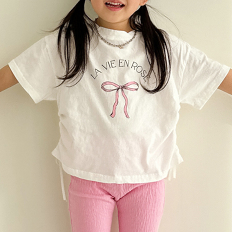 2025新作h★子供服　トップス★70cm〜120cm 2色