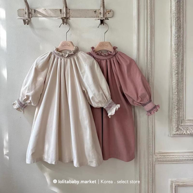 2025新品h★子供服　ワンピース★80cm〜130cm 2色