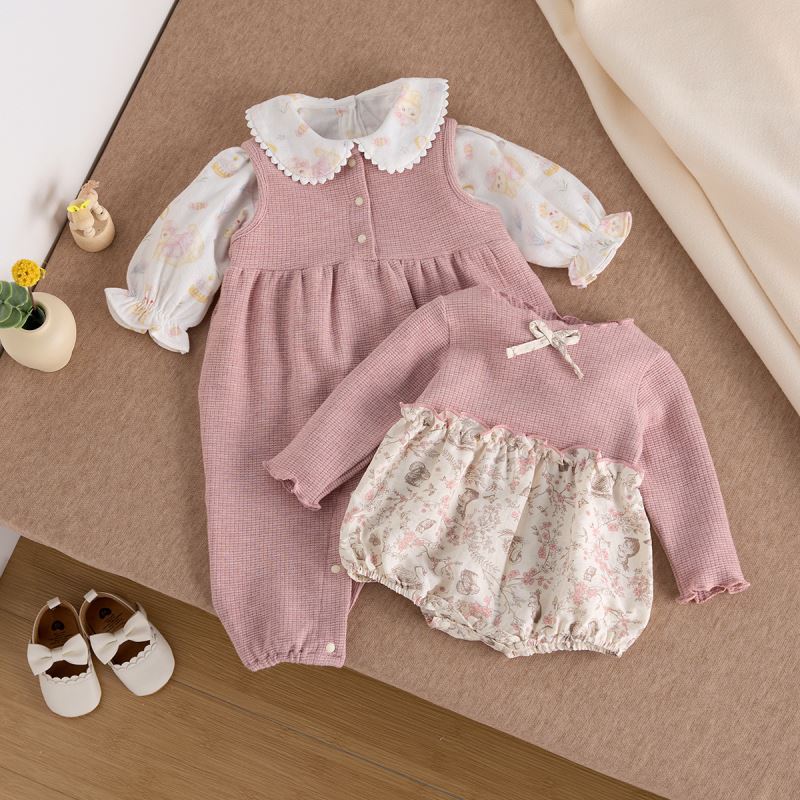 2025新入荷★ベビー服　ロンパース&連体服+トップス★66cm〜100cm