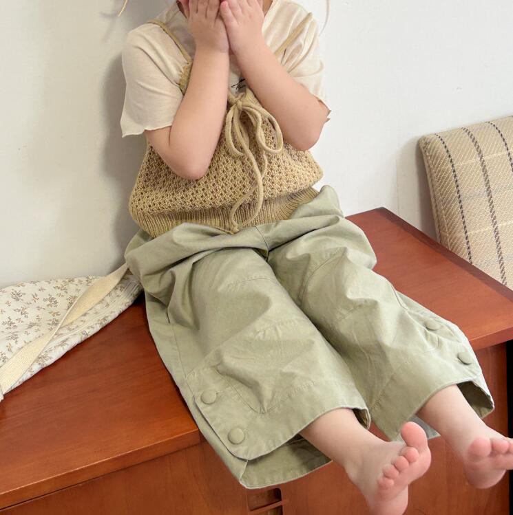2025新入荷TT★子供服　ズボン★90cm〜150cm 2色