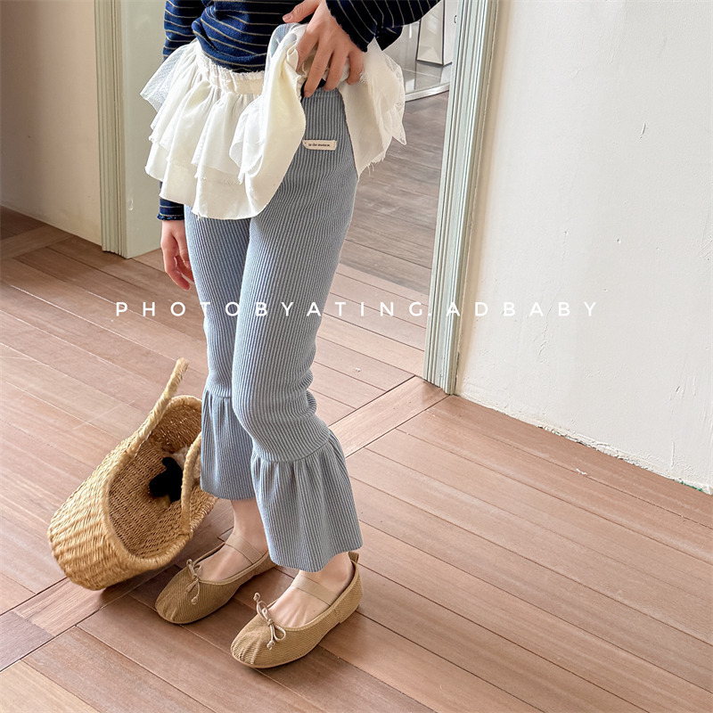 2025新入荷SJ★子供服　ズボン★80cm〜130cm 2色