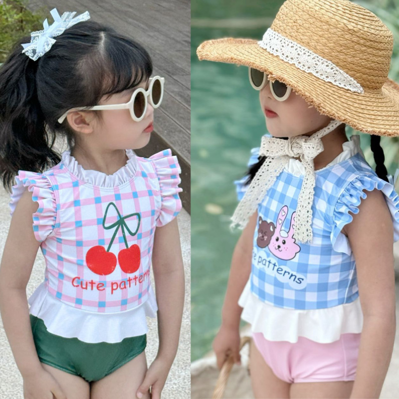 2025夏新品★子供服　水着★90(80-90cm)〜130(120-130cm) 2色